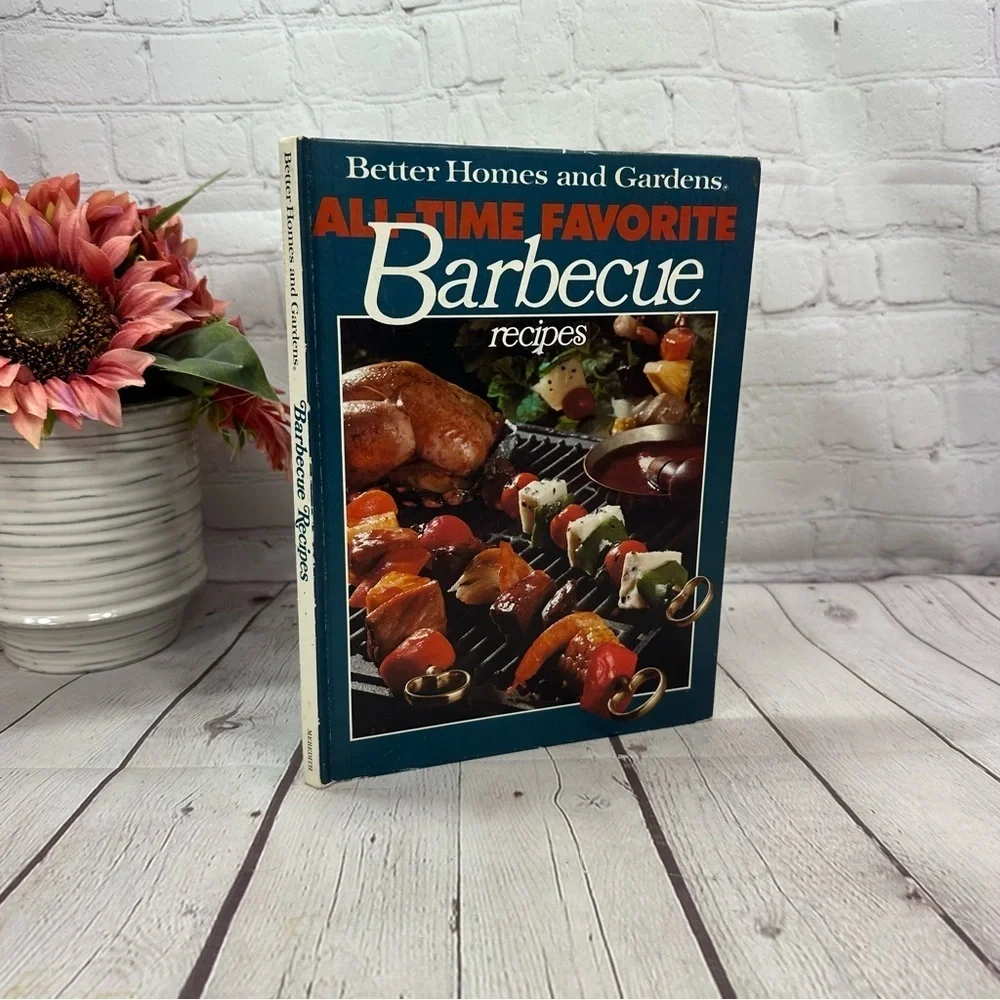 vintage 1979 Better Homes and Gardens Barbecue Recipes cookbook hardcover